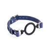 Anoeses Restraint Hard Leather Gag Blue