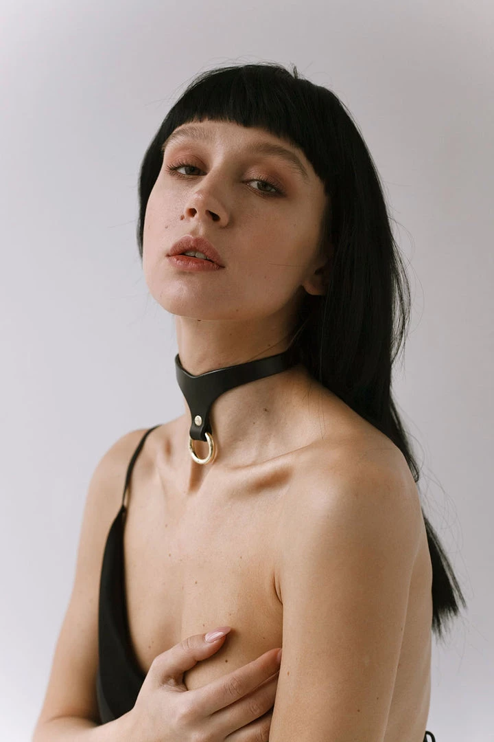 Anoeses Restraint Choker "Nevara Mini" Blue 4 Anoeses Restraint Choker "Nevara Mini" Blue