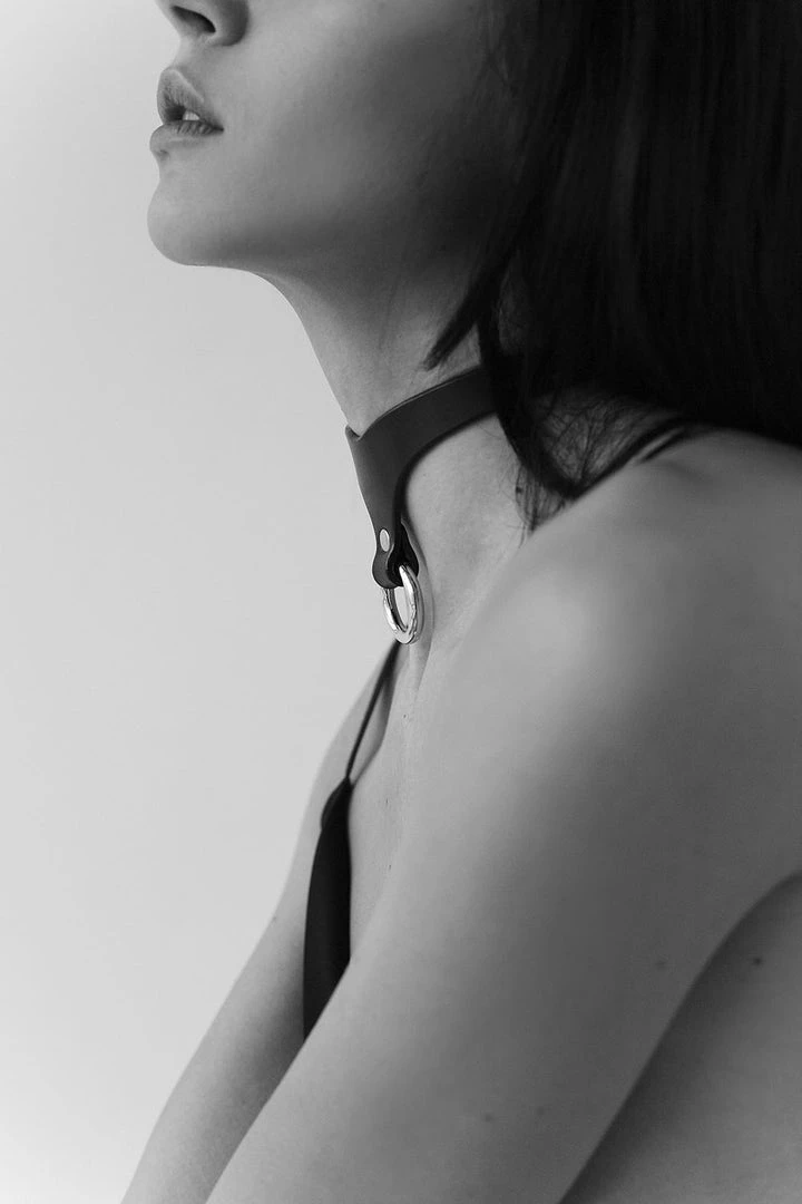 Anoeses Restraint Choker "Nevara Mini" Blue 5 Anoeses Restraint Choker "Nevara Mini" Blue