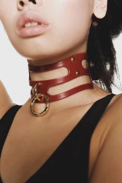 Anoeses Collar "Liam" Red Restraint