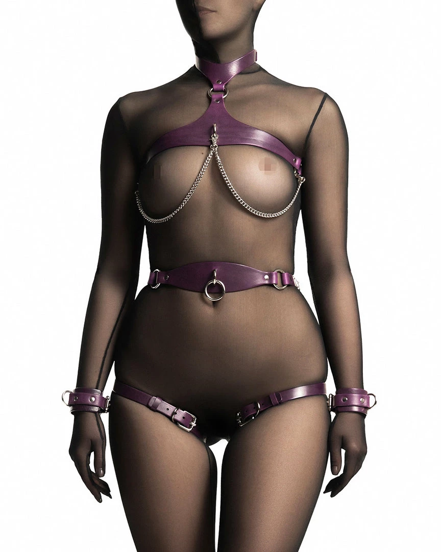 Anoeses Harness "Terra" Violet Restraint 3 Anoeses Harness "Terra" Violet Restraint