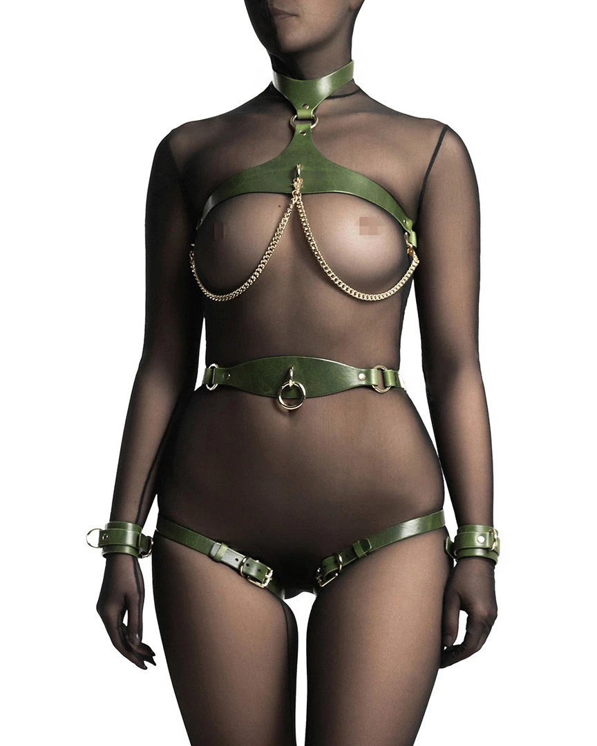 Anoeses Restraint Harness "Terra" Green 3 Anoeses Restraint Harness "Terra" Green