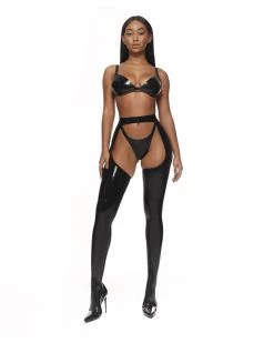 ANOESES Latex Set "Stella005" Black