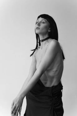 Anoeses Restraint Choker "Delia" Black