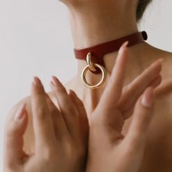 Anoeses Choker "Embla" Red 9 Anoeses Choker