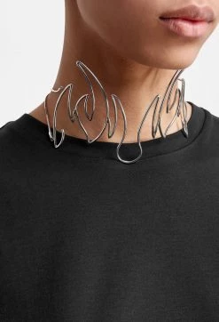 Anoeses Flame Choker Jewelry
