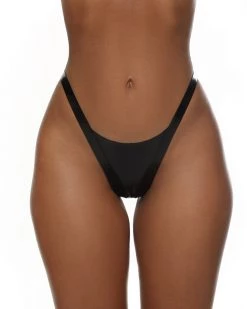 ANOESES Panties "Stella005" Black Latex