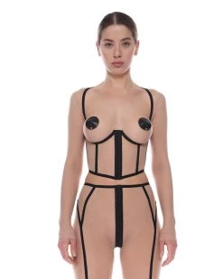 ANOESES New Bodysuit Set "Alexa" Beige