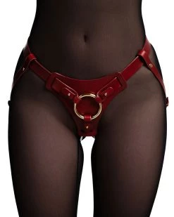 Restrict Panties For Strap-on "West" Red