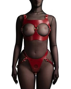 Restrict Panties For Strap-on "Lora" Red Sale
