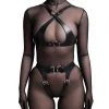 Anoeses Harness "Carmen" Black Restraint