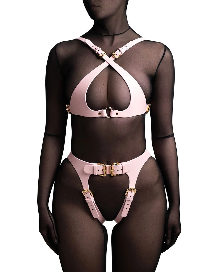 Anoeses Restraint Harness "Carmen" Pink 3 Anoeses Restraint Harness "Carmen" Pink