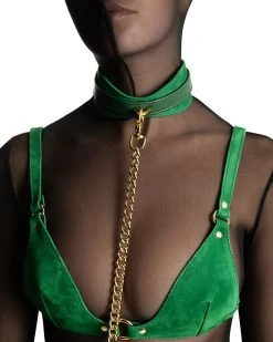 Anoeses Restraint Collar "Nellie" Green
