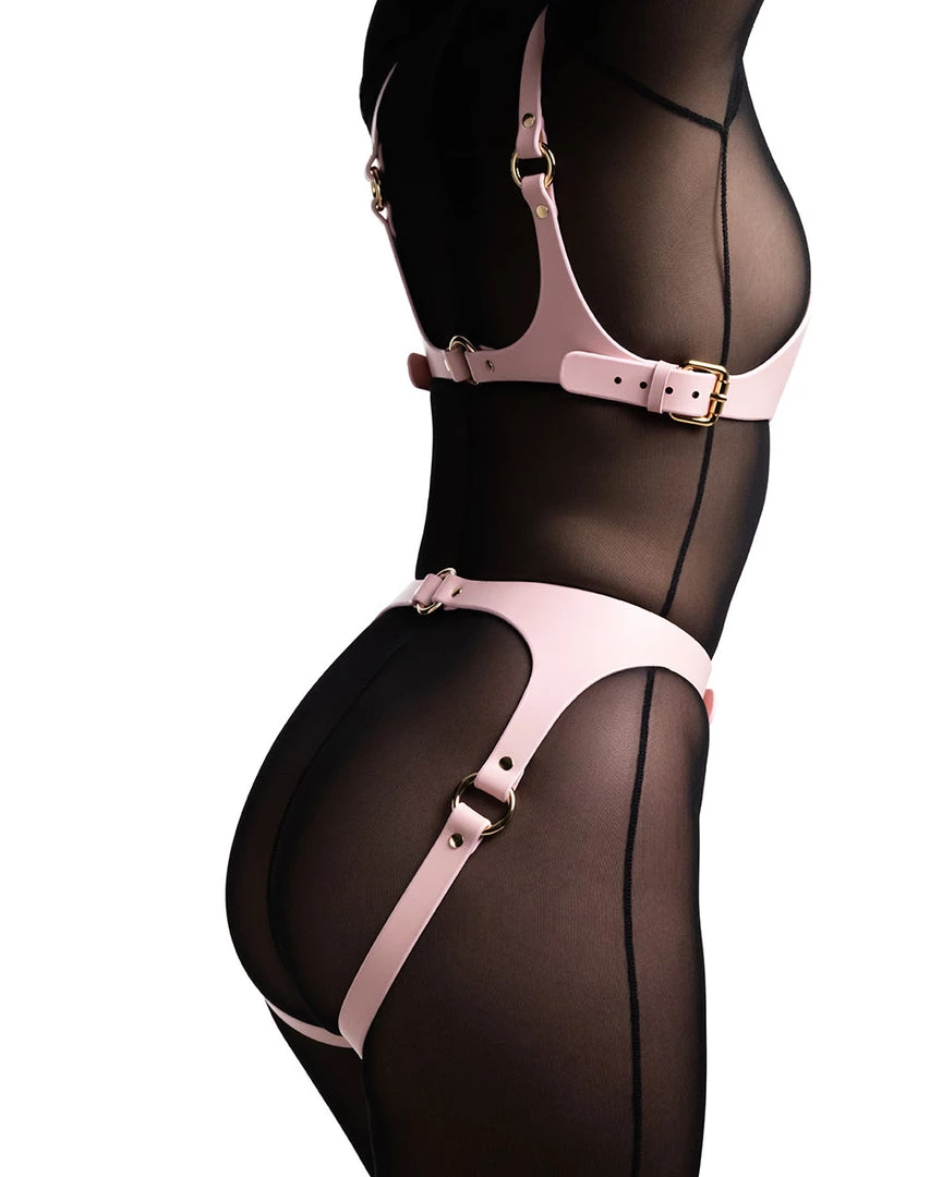 Anoeses Restraint Harness "Carmen" Pink 5 Anoeses Restraint Harness "Carmen" Pink