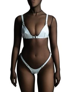 Anoeses Restraint Set "Nellie" Light Blue Patent 17 Anoeses Restraint Set