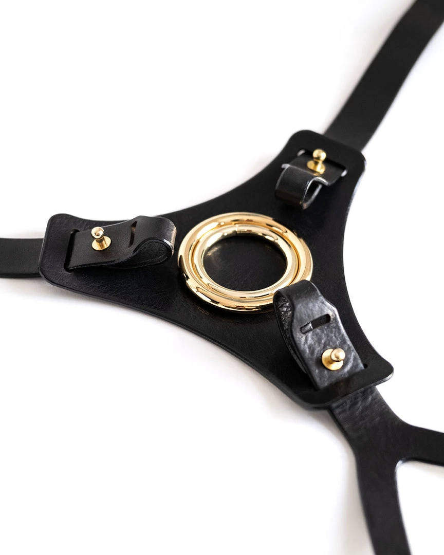 Restrict Panties For Strap-on "West" Black Lingerie 6 Restrict Panties For Strap-on "West" Black Lingerie