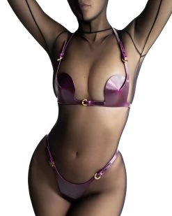 Anoeses Set "Selena" Violet Lingerie