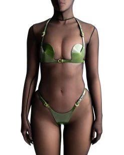 Anoeses Lingerie Set "Selena" Green