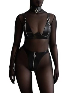 Anoeses Set "Aletta" Black Lingerie