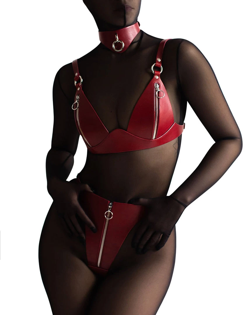 Anoeses Lingerie Set "Aletta" Red 5 Anoeses Lingerie Set "Aletta" Red