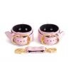 Anoeses Restraint Hand & Ankle Cuffs "Aura" Pink
