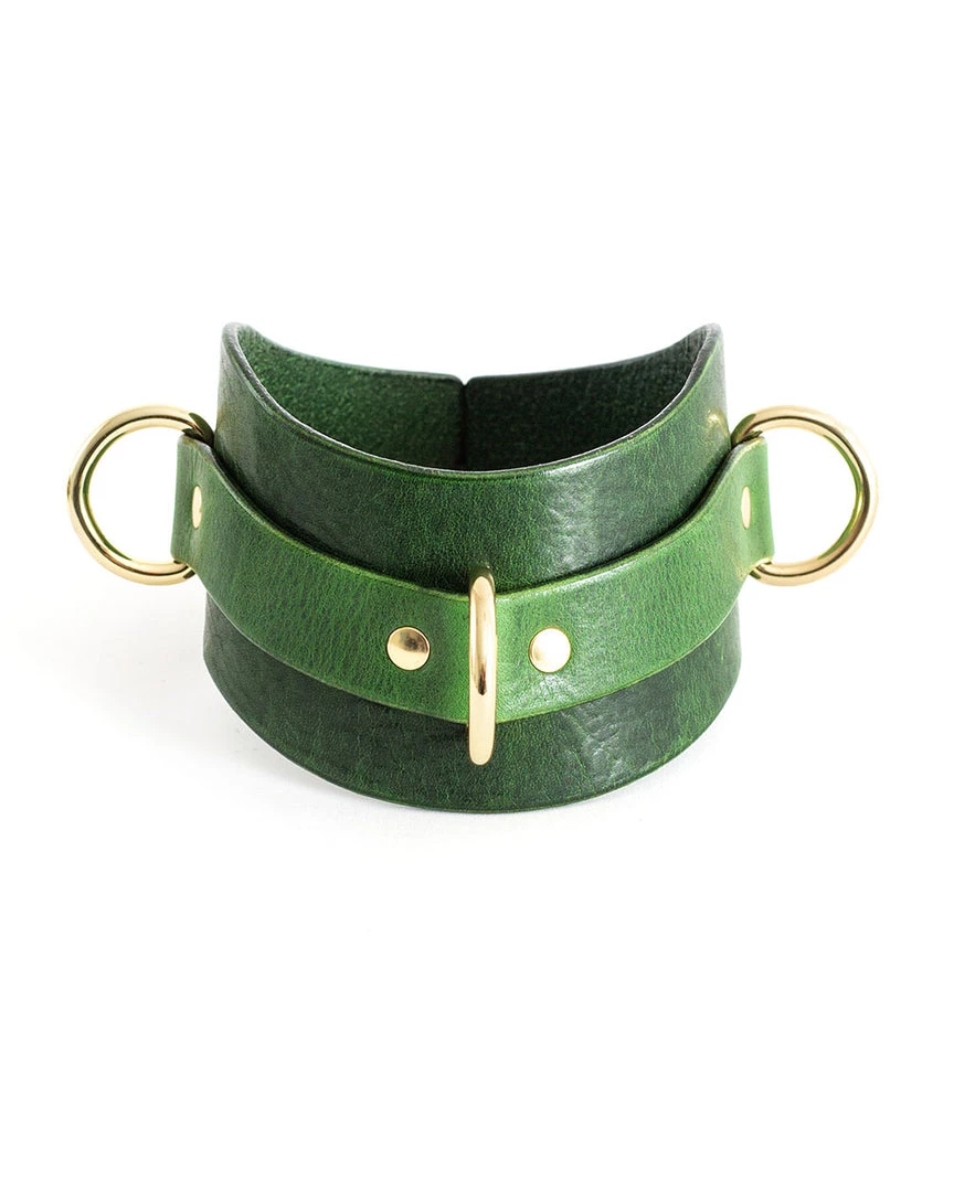 Anoeses Restraint Collar "Urania" Green 3 Anoeses Restraint Collar "Urania" Green