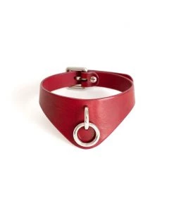 Anoeses Restraint Collar "Aletta" Red