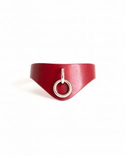 Anoeses Restraint Collar "Aletta" Red