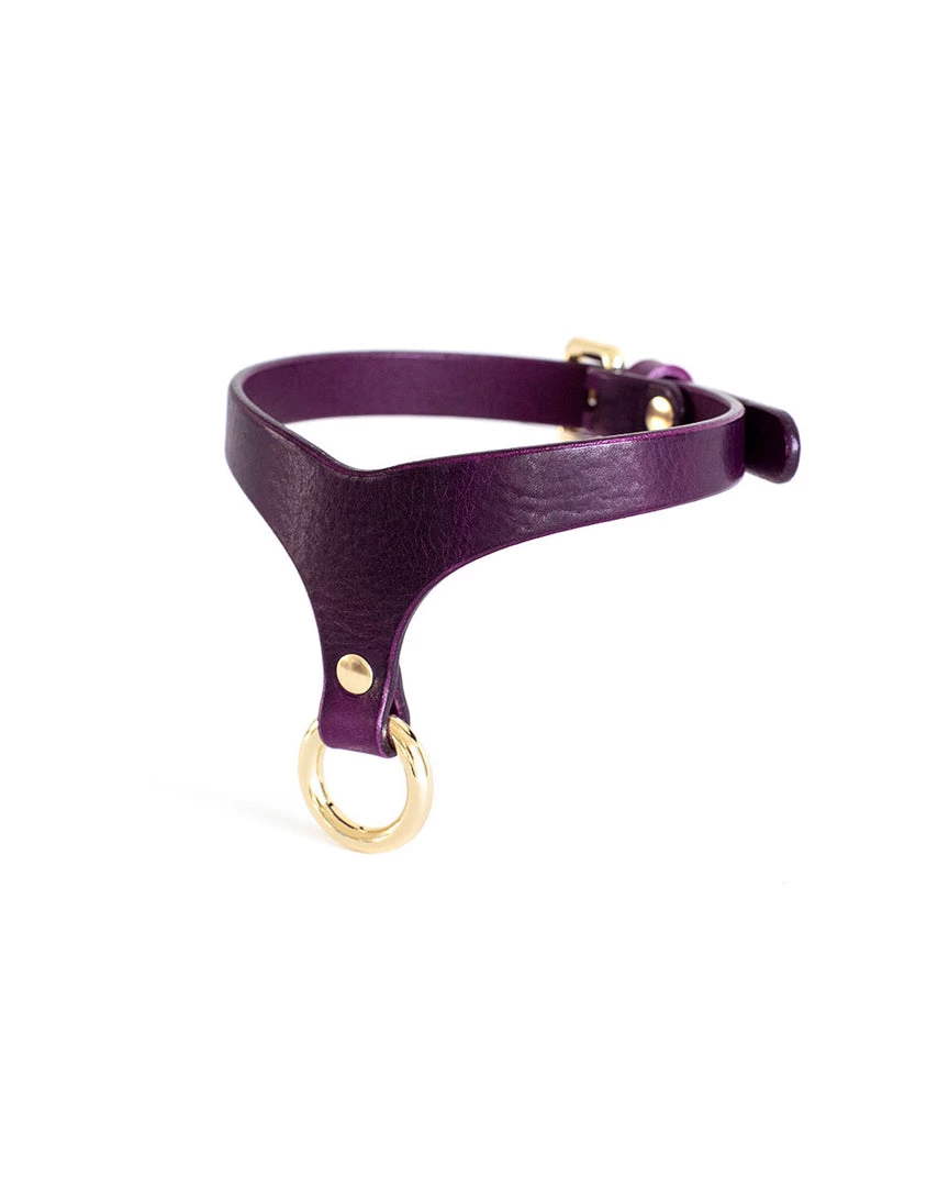 Anoeses Restraint Choker "Nevara Mini" Violet 4 Anoeses Restraint Choker "Nevara Mini" Violet