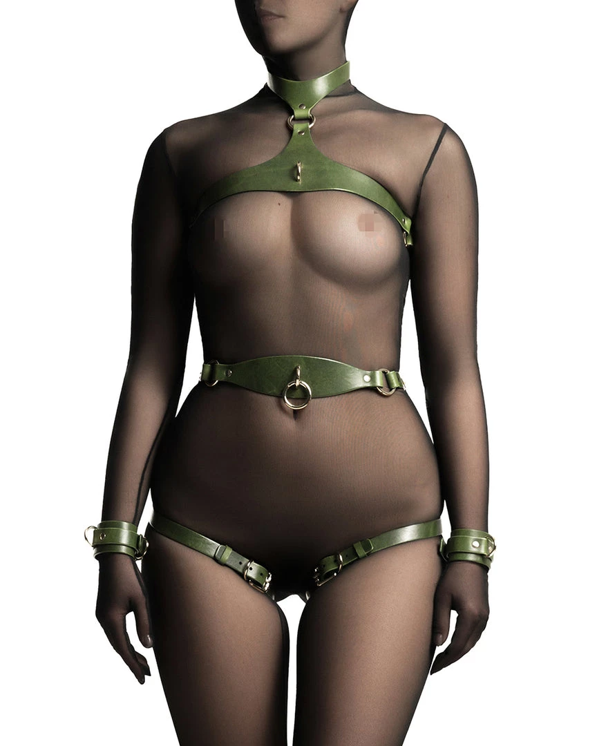Anoeses Restraint Harness "Terra" Green 6 Anoeses Restraint Harness "Terra" Green