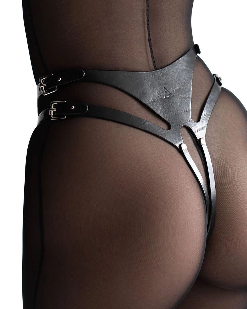 Restrict Lingerie Panties "Elida" Black (high Waist) 5 Restrict Lingerie Panties "Elida" Black (high Waist)