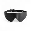 Anoeses Restraint Hard Leather Blindfold Mask Black
