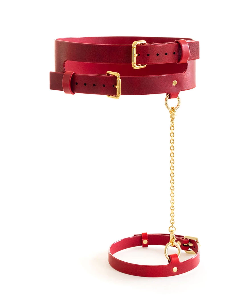 Anoeses Casual Belt "Destiny" Red 3 Anoeses Casual Belt "Destiny" Red