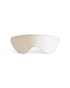 Anoeses Soft Leather Blindfold Mask Ivory Restraint