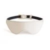 Anoeses Soft Leather Blindfold Mask Ivory Restraint