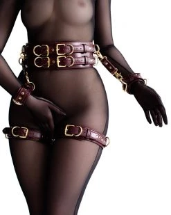 Anoeses Belt “Aura” Burgundy Restraint