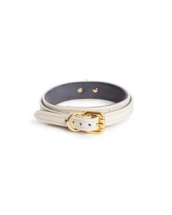 Anoeses Collars, Leashes Collar Mini "Dita" Ivory