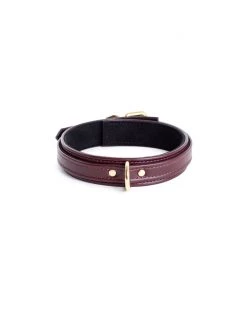 Anoeses Collar Mini "Dita" Burgundy Collars, Leashes