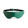 Anoeses Restraint Soft Leather Blindfold Mask Emerald 1 Anoeses Restraint Soft Leather Blindfold Mask Emerald