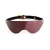 Anoeses Soft Leather Blindfold Mask Burgundy Restraint