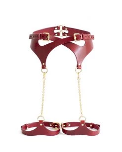 Anoeses Casual Belt "Rave" Red