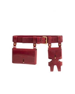 Anoeses Waist Bag Set "JOY" Red