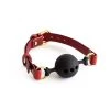 Anoeses Hard Leather Gag Red Restraint