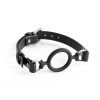 Anoeses Hard Leather Gag Black