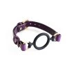 Anoeses Hard Leather Gag Violet