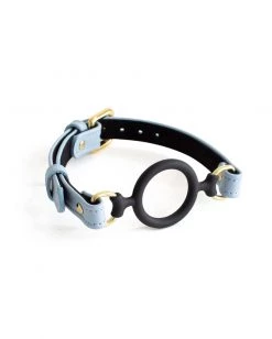 Anoeses Soft Leather Gag Light Blue