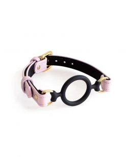 Anoeses Soft Leather Gag Pink