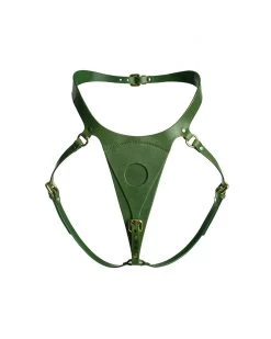 Restrict Lingerie Panties For Strap-on "Lora" Green