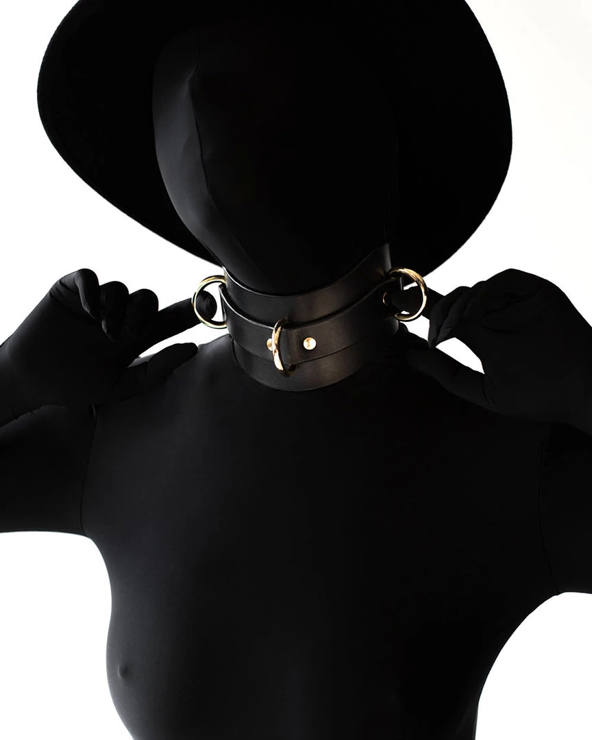 Anoeses Collar "Urania" Black Restraint 6 Anoeses Collar "Urania" Black Restraint