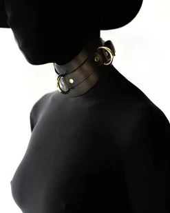 Anoeses Collar "Urania" Black Restraint 12 Anoeses Collar